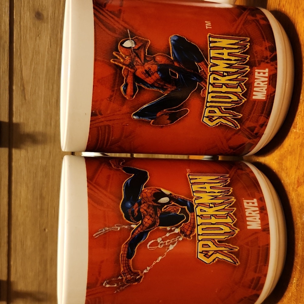 2 Spider-Man Mugs 2004